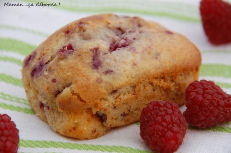 Mini cake lait concentré et framboise