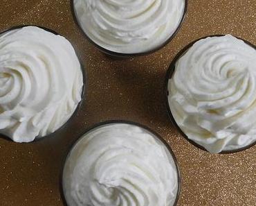 Crèmes liégeoises chocolat et chantilly