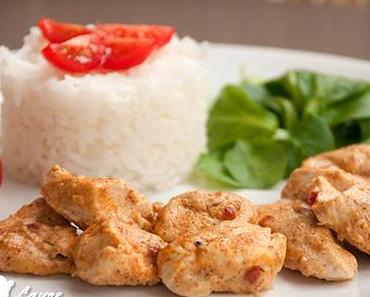 Poulet mariné au yaourt