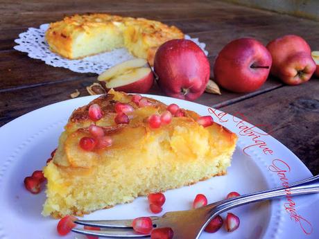 Moelleux aux Pommes  à la Crème d’Amande