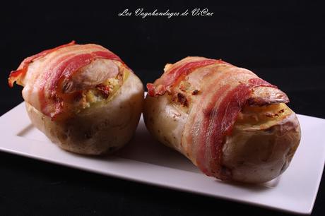 Pommes de terre lardées, farcies à l'Italienne