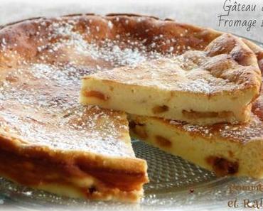 ღ " Miam " Gâteau au Fromage Blanc Pomme et Raisins caramélisés