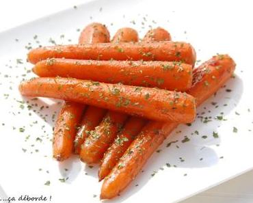 Carottes glacées aux épices