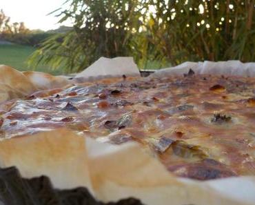 quiche aux poireaux," la traditionnelle"...