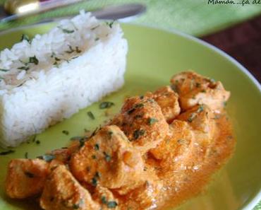 Poulet tikka masala