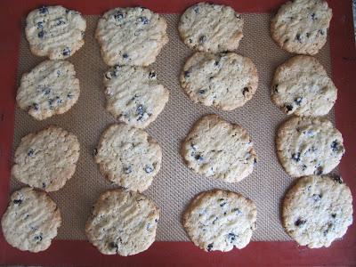 Cookies Rhum raisins