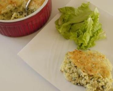Gratin de courgettes et pommes de terre à la ricotta