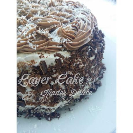 Layer Cake Kinder Délice 