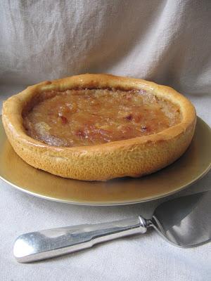 Tarte briochée à la compote de pomme