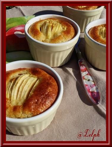 Amandines vanillées aux pommes