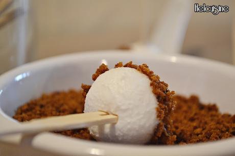 Sucettes chèvre, miel et poudre de pain d'épice Fossier