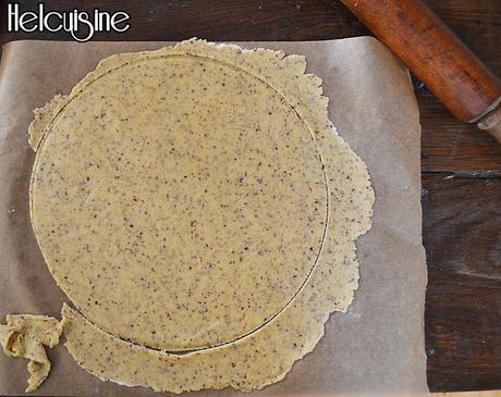 Tarte rustique aux figues et noisettes