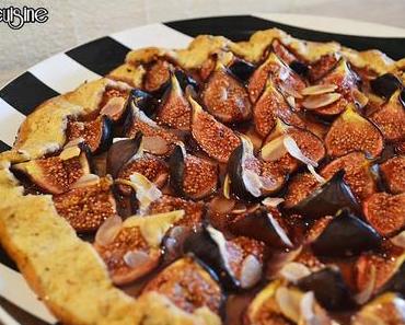 Tarte rustique aux figues et noisettes