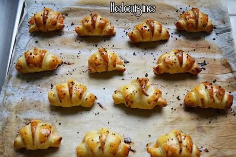 Croissant Saumon et fromage aux fines herbes