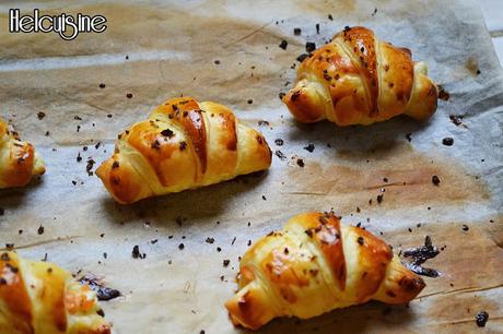 Croissant Saumon et fromage aux fines herbes