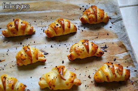 Croissant Saumon et fromage aux fines herbes