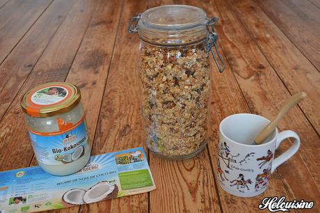 Muesli noix de coco & chocolat au lait