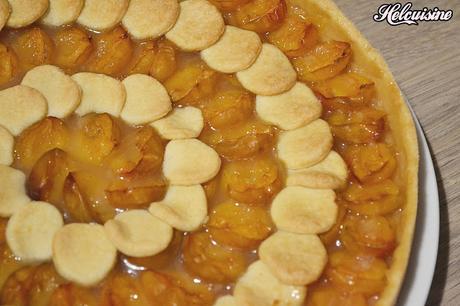 Tarte mirabelles et miel