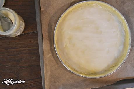 Tarte mirabelles et miel