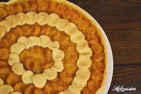 Tarte mirabelles et miel