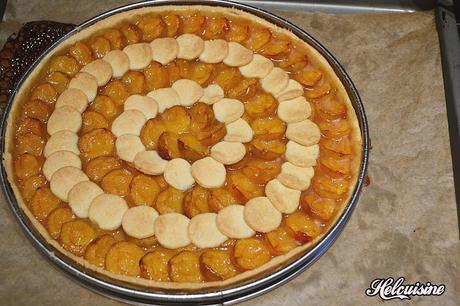 Tarte mirabelles et miel