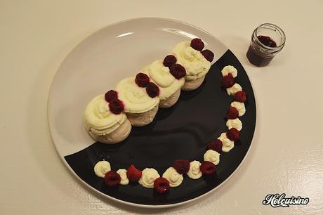 Pavlova aux framboises