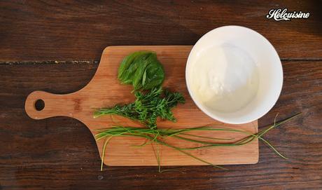 Hamburger Végétarien avec une galette de légumes