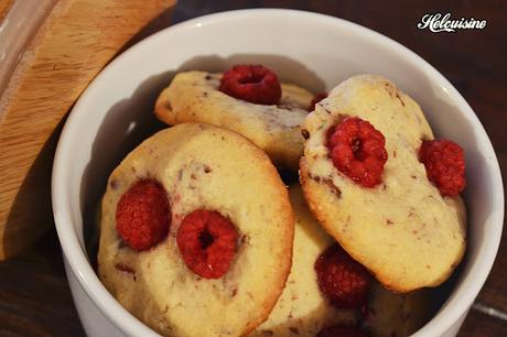 Trio de cookies chocolat / framboise