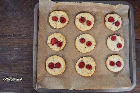 Trio de cookies chocolat / framboise