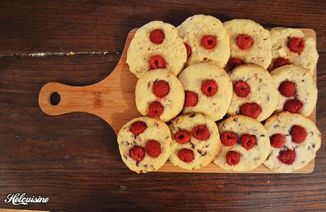 Trio de cookies chocolat / framboise