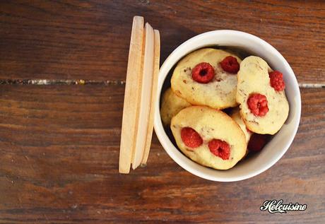 Trio de cookies chocolat / framboise