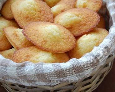 Madeleine au lait d’amande