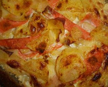 GRATIN DE POMMES DE TERRE A LA TRUITE FUMEE