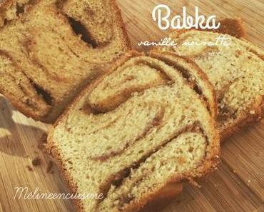 Babka vanille noisettes