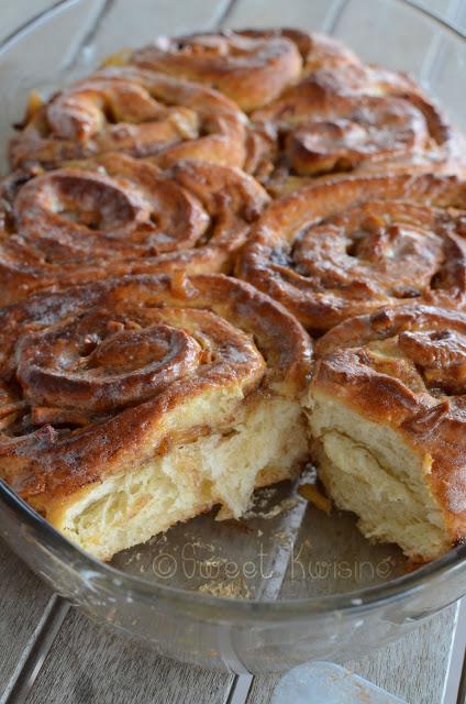 sweet kwisine, brioche, brioche roulée, pommes, cannelle, cinnamon, breakfast, petit déjeuner