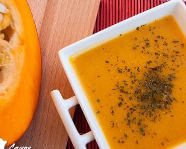 Soupe de potiron aux lentilles corail