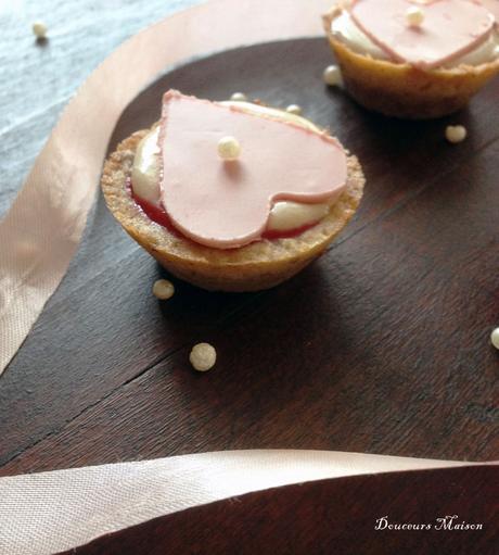 Tartelettes Chocolat Blanc Framboises