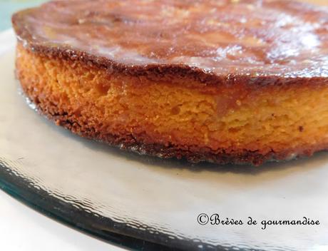 Fondant au citron et amandes