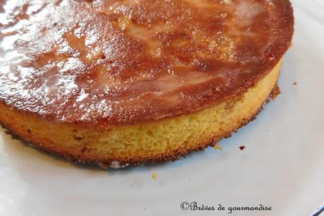 Fondant au citron et amandes