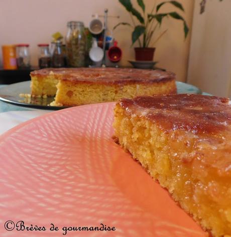 Fondant au citron et amandes