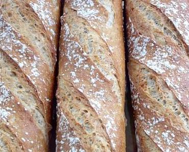 Baguettes au levain Kayser et aux graines