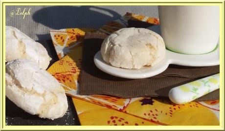 Amaretti au Citron ( Macaron Italien)