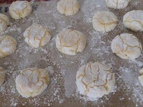 Amaretti au Citron ( Macaron Italien)