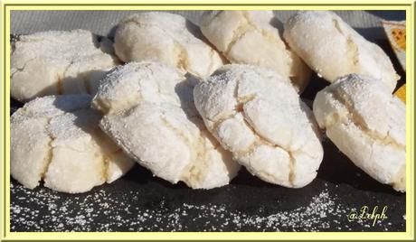 Amaretti au Citron ( Macaron Italien)