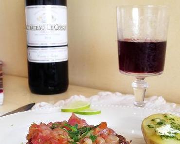 Tournedos Sauce Échalotes Citron Vert et Pommes de terre au four