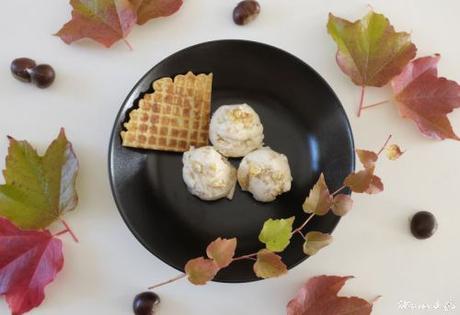 Glace à la châtaigne