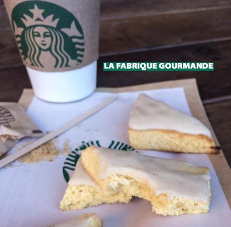 Scone à la Vanille comme au Starbuck