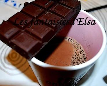 Chocolat chaud classique pour fin d'après-midi d'hiver...