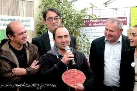 1er prix Ohhh La Vache ! 2015 - Le pain d’épices aux figues produit par l’Abeille de Lanvaux - Saint-Jean-Brévelay