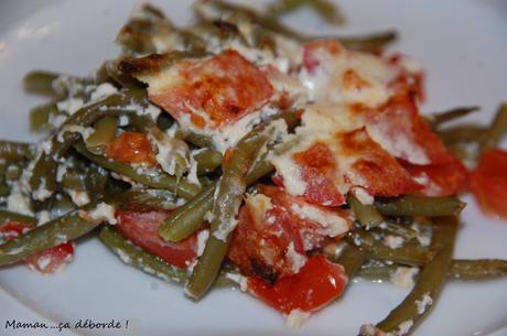 Moussaka de haricots verts